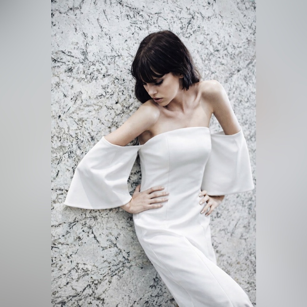 KEEPSAKE the Label Strapless White Dress - Picture 1 of 4